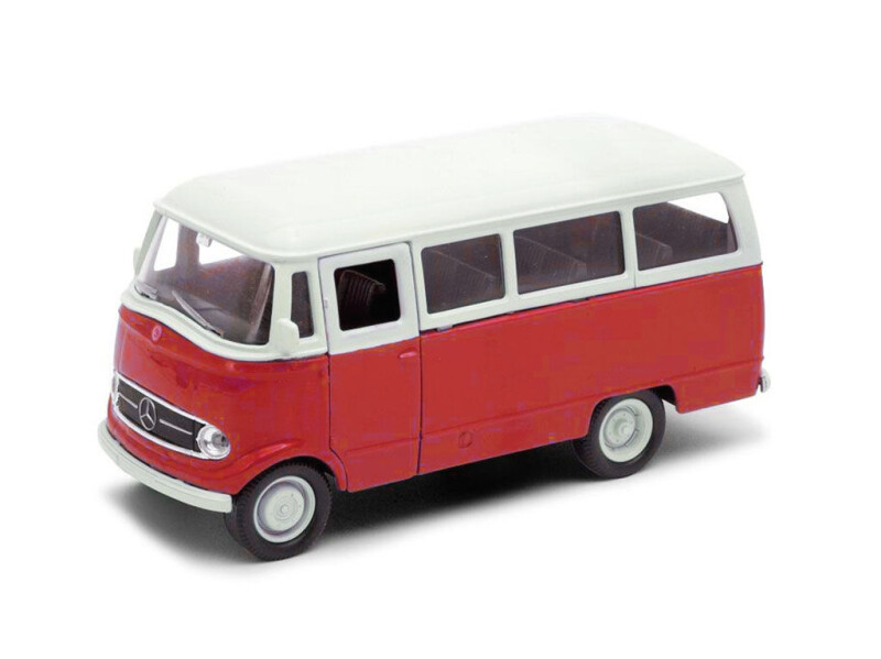 Welly Mercedes-Benz O 319 Bus 1:34 červenobílý